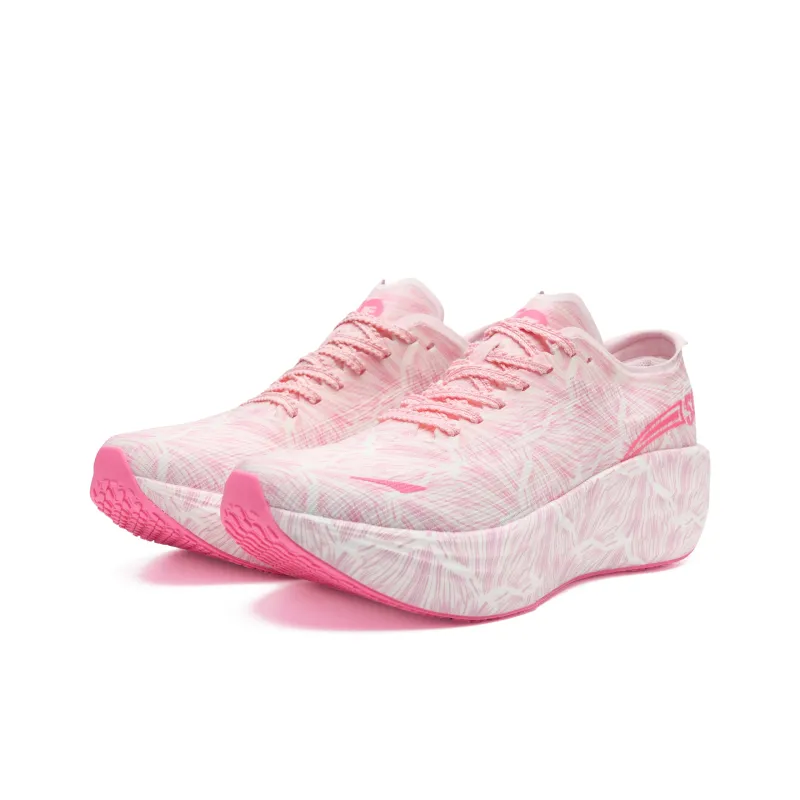 50 Cushioning, Breathable, Impact Resistant Low Top Marathon Running Shoes Unisex Silver Red Pink Peach-1