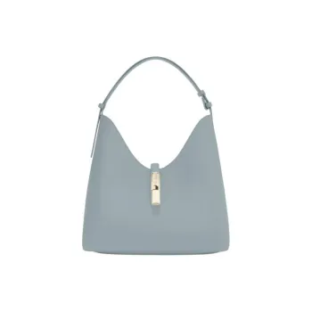 Furla GOCCIA Leather Hobo Bag Shoulder Bag Women's Blue