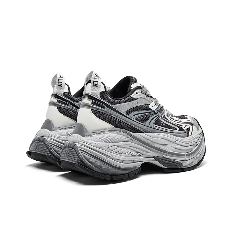 CHERYKALLY Alien Encounter Cushioned Wear Resistant Breathable Height Increasing Low Top Chunky Sneakers Women's-9