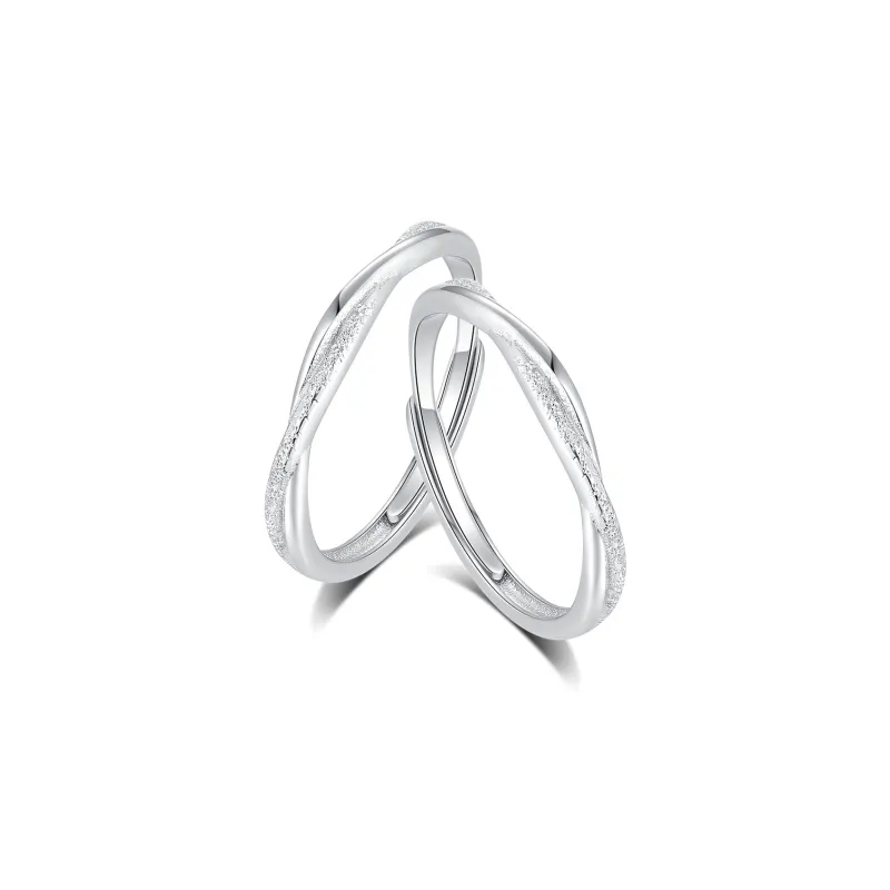MIDNIGHT MOMENT Alloy/Sterling Silver Rings Unisex-9