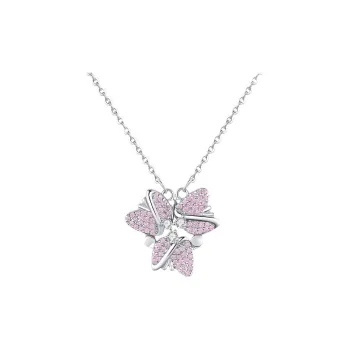 Stacked S925 Silver Necklaces Unisex