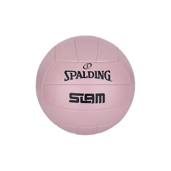 SPALDING Slam Series Machine Sewn PVC Leather Surface Size 5 Volleyball Unisex Pink