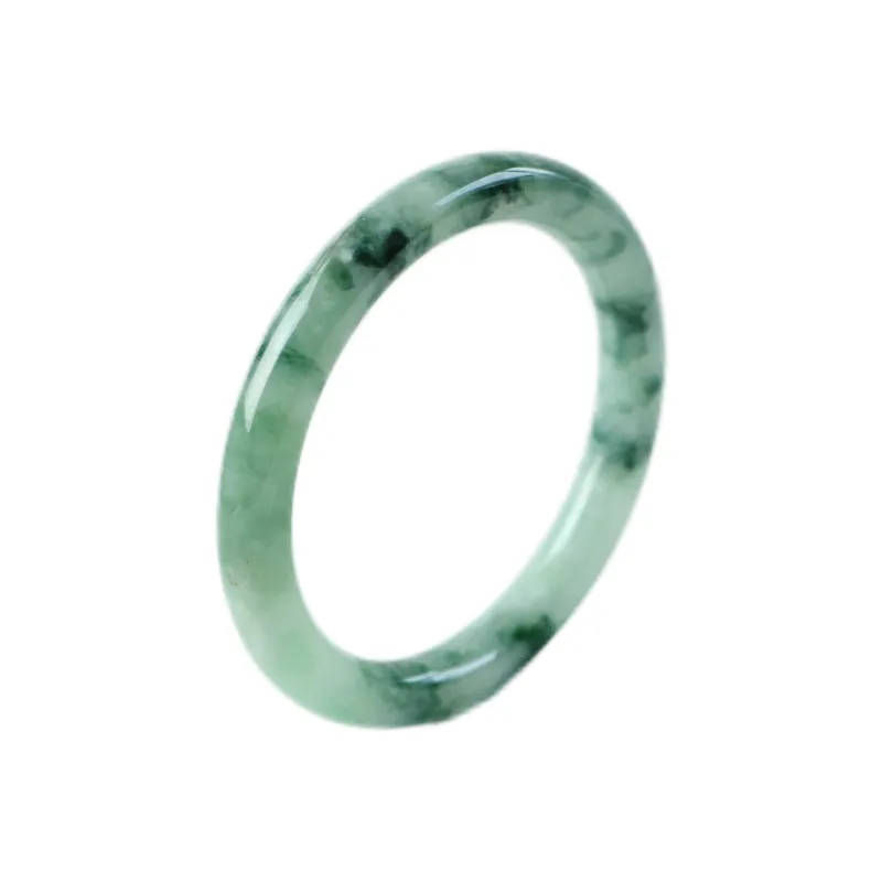 South Asia Bean Type Jadeite Bangles Women's-0