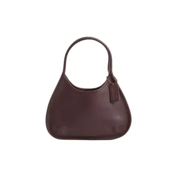COACH VintageErgo Leather Handbag Mini Women's Mahogany Brown