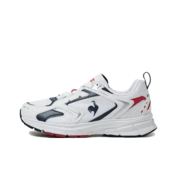Le Coq Sportif Wear resistant And Lightweight Low Top Casual Running Shoes Unisex White