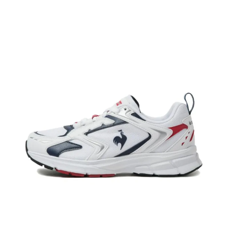 Le Coq Sportif Wear resistant And Lightweight Low Top Casual Running Shoes Unisex White-0