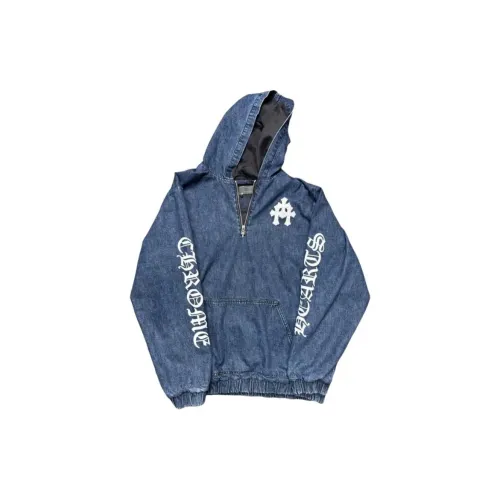 Chrome Hearts Jackets Coats Men's Blue