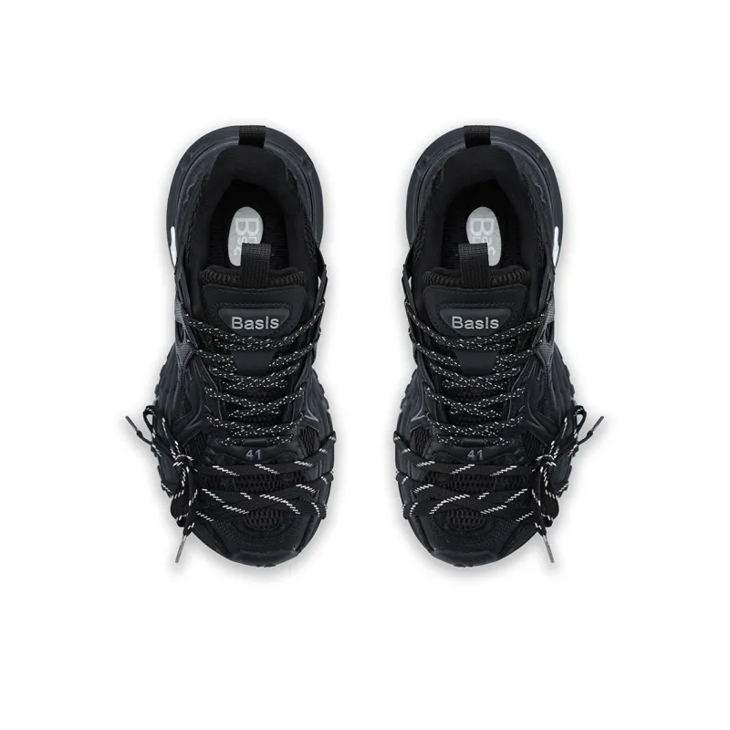 K-WANG Paris Breeze Anti-Slip And Wear-Resistant Height Increasing Low-Top Chunky Sneakers Men's-9