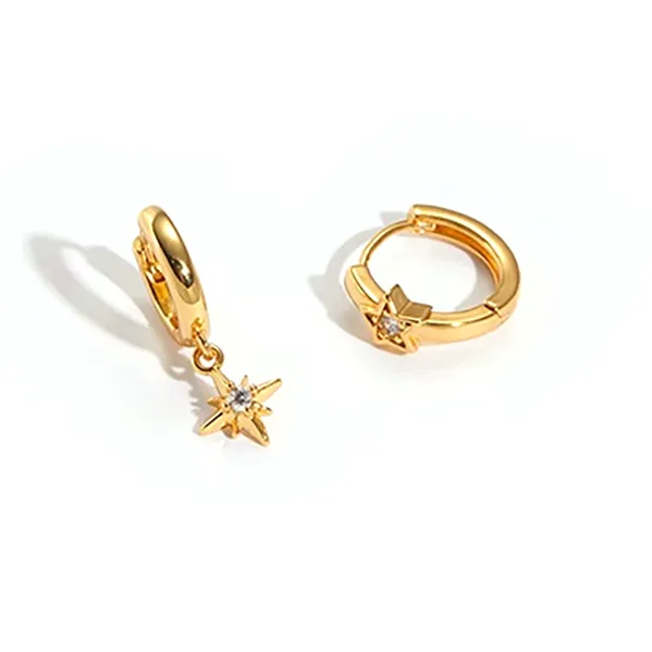 Vegetarian Alloy Earrings Men's-4