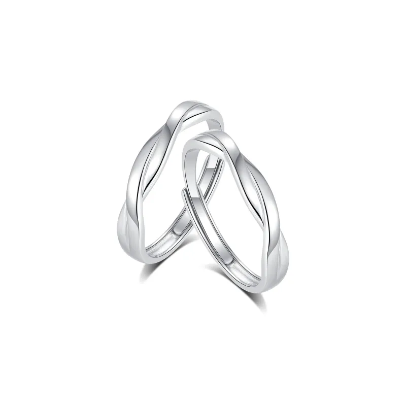 MIDNIGHT MOMENT Alloy/Sterling Silver Rings Unisex-10