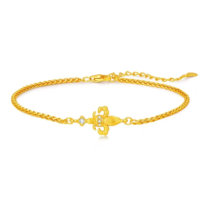 JINLIUFUJIXIANG S925 Silver Bracelets Women's-0