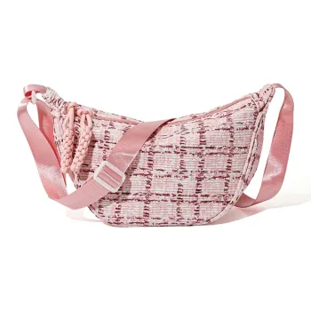 MASTER CANVAS Fabric Canvas Bag Crossbody Bag Fanny Pack Chest Regular Women's Pink