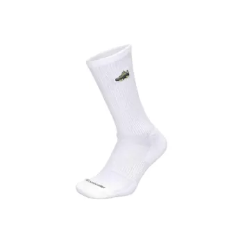 Nike Air Max 95 Mid Calf Socks Unisex 1 Pack White/Medium Gray