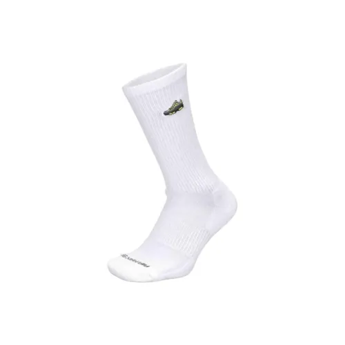 Nike Air Max 95 Mid Calf Socks Unisex 1 Pack White/Medium Gray