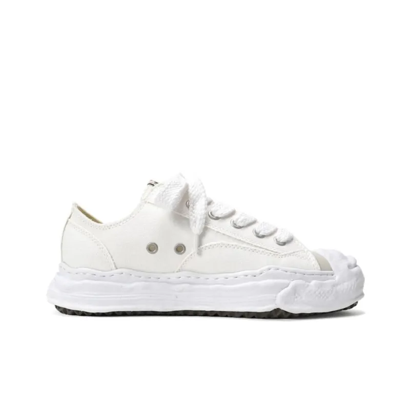 MIHARA YASUHIRO Hank OG Sole Canvas Low White-1