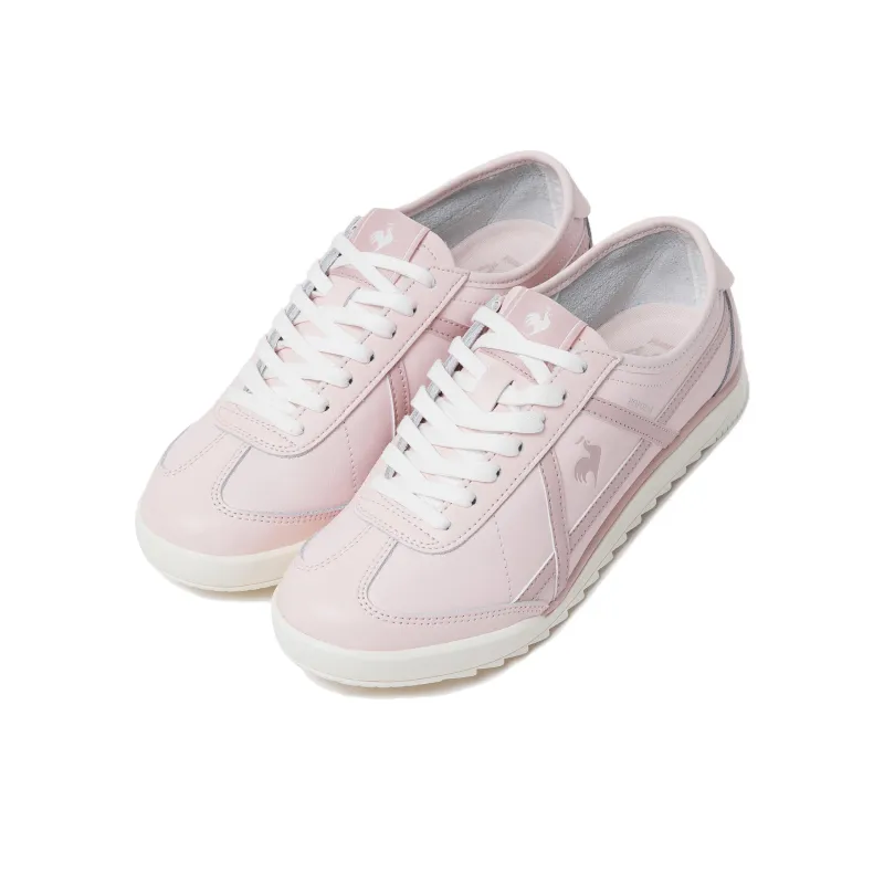 Le Coq Sportif Popolar Classic Anti Slip Wear Resistant Low Top Casual Shoes Women's Pink-1