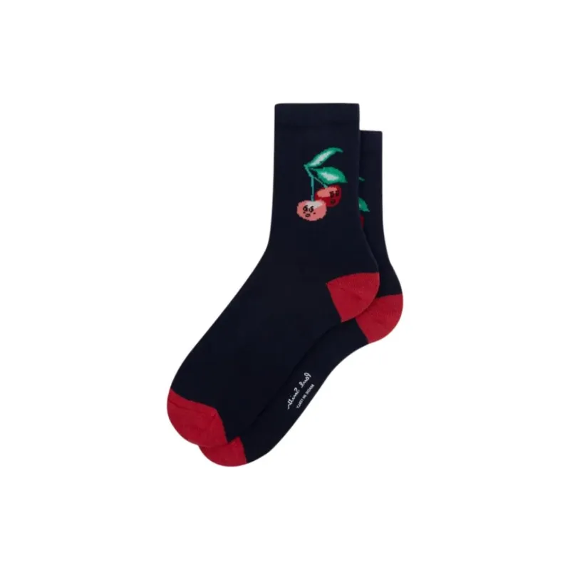 Paul Smith FW24 Mid-Calf Socks Women's 1 Pack Marine Blue-0