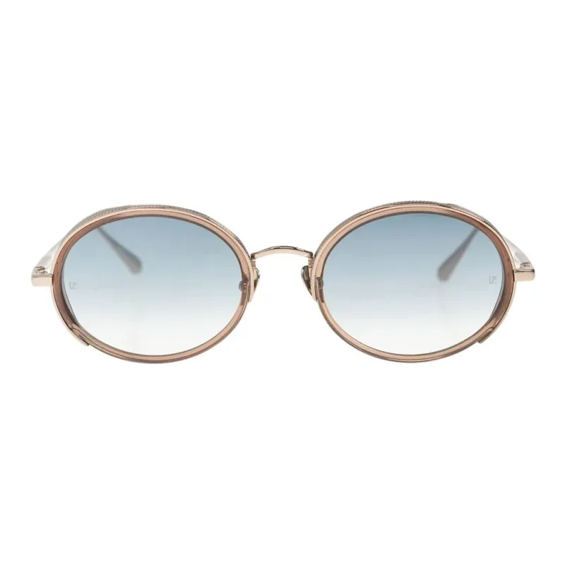 Linda Farrow Finn Oval Frame Sunglasses-0