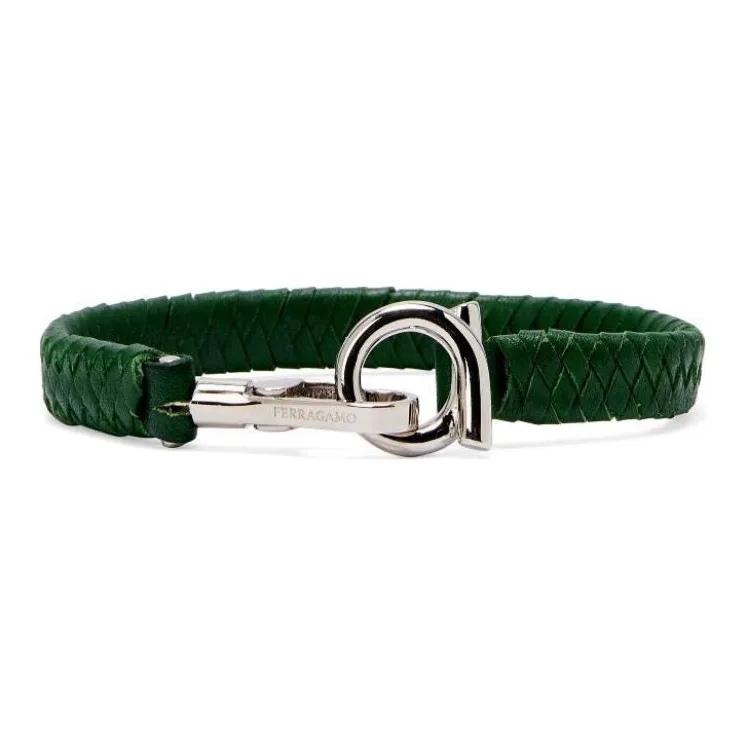 Ferragamo Leather Bracelet-1