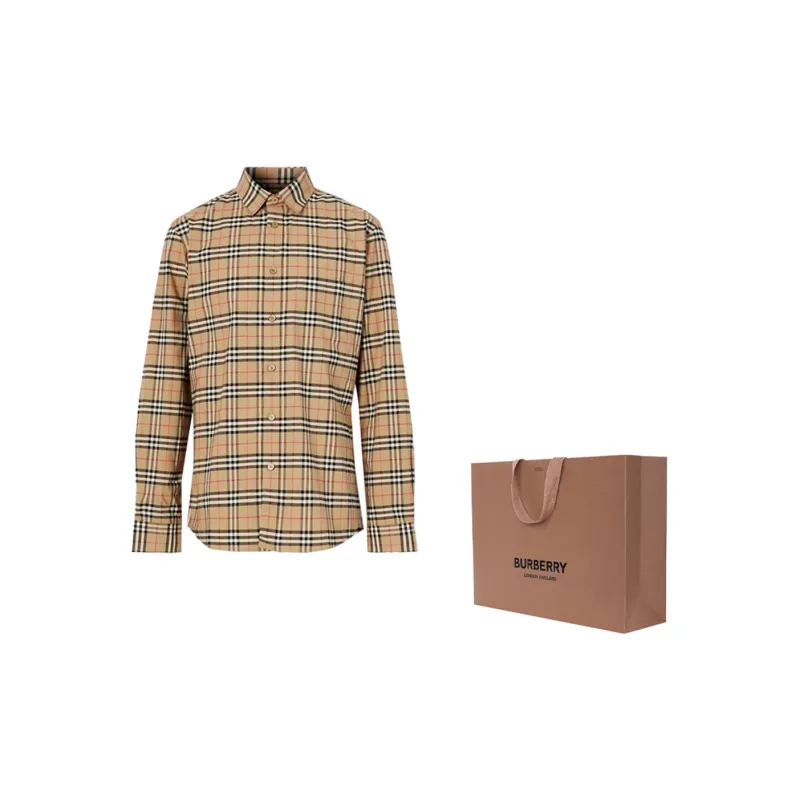 Burberry Women'ss Vintage Check Print Top-5