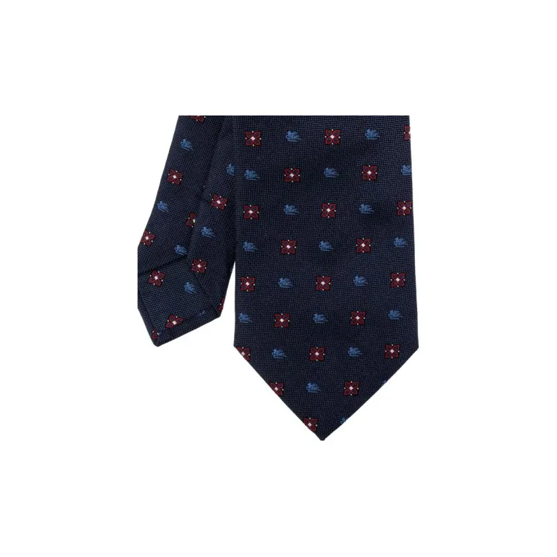 ETRO Micro Paisley Floral Tie-1