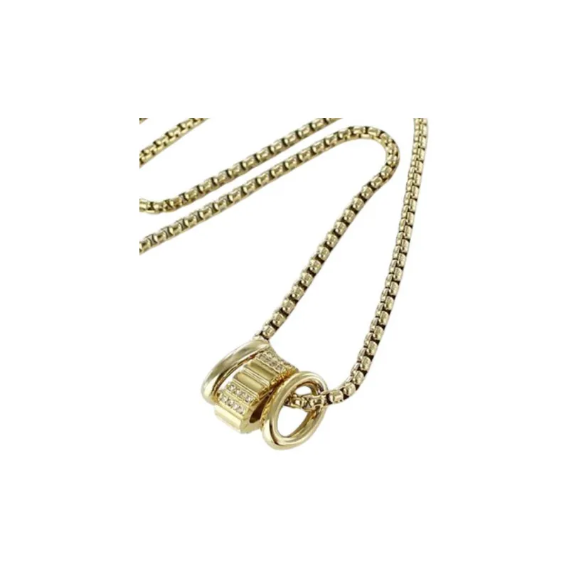 CALVIN KLEIN Stainless Steel Necklaces Women's Gold-2