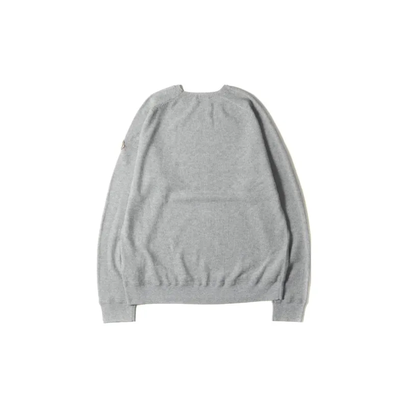 Moncler Sweaters Men Gray-1