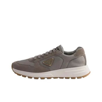 PRADA PRAX 1 Low Top Casual Shoes Men's Gray