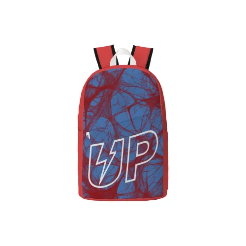 TURN UP Polyester Students Backpack Unisex Yellow