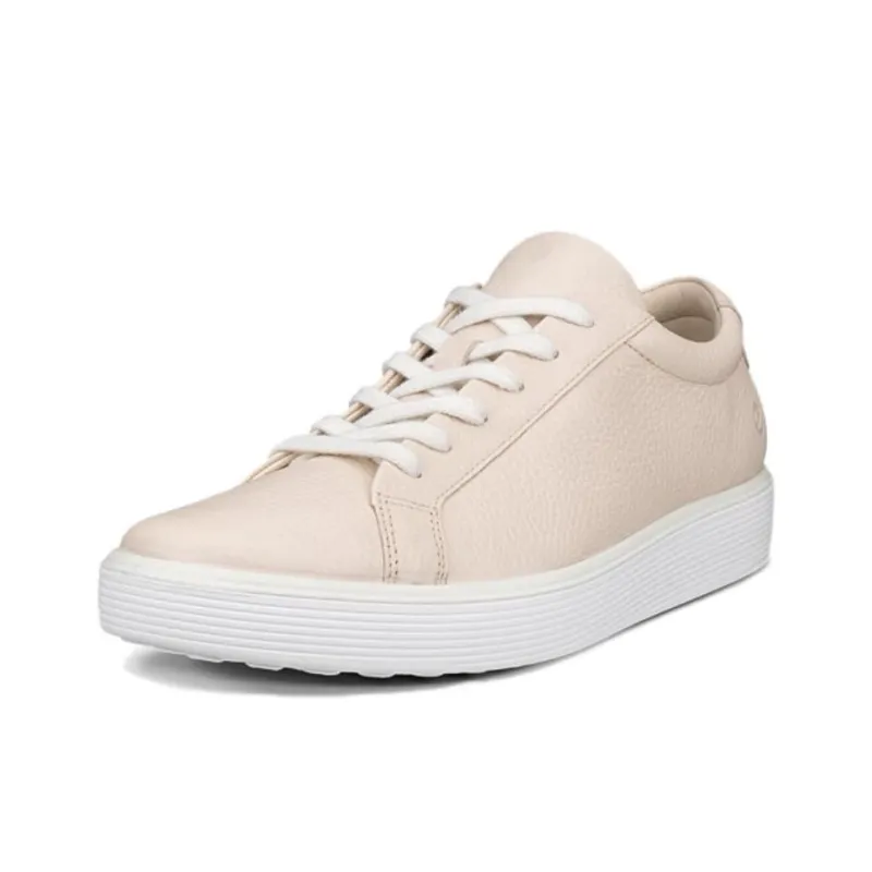 Ecco Soft Cool Slip Resistant Low Top Skateboard Shoes Women's Lime Gray-1