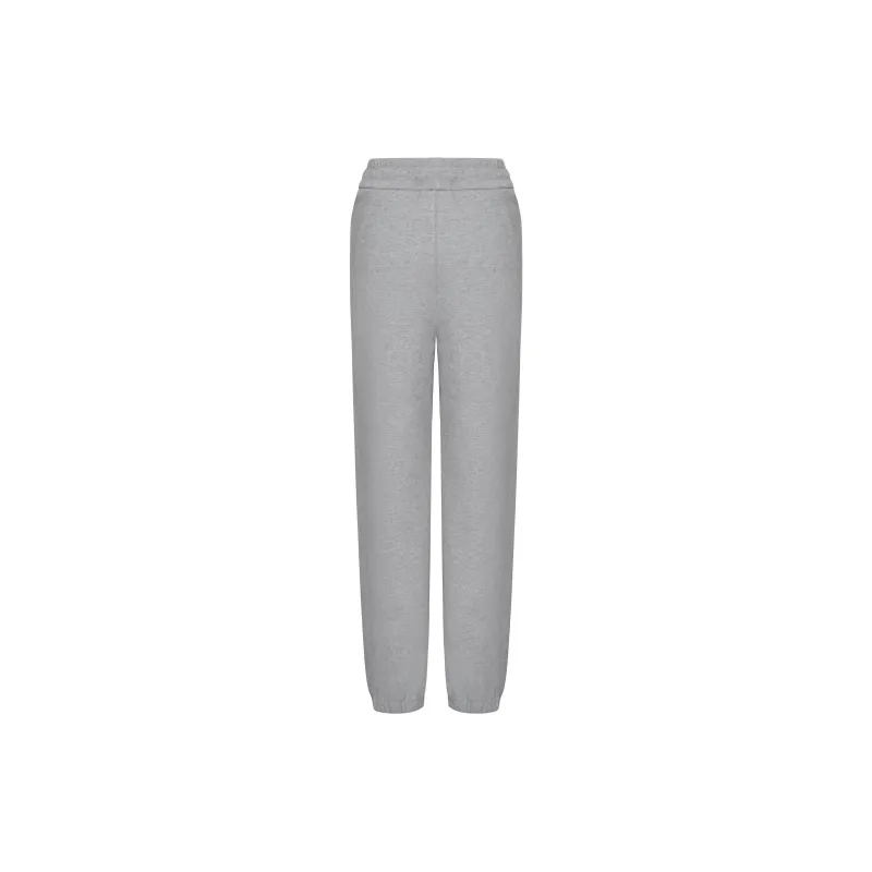 Biyin Leufen x Harvard Knitted Sweatpants Women's Heather Gray-1