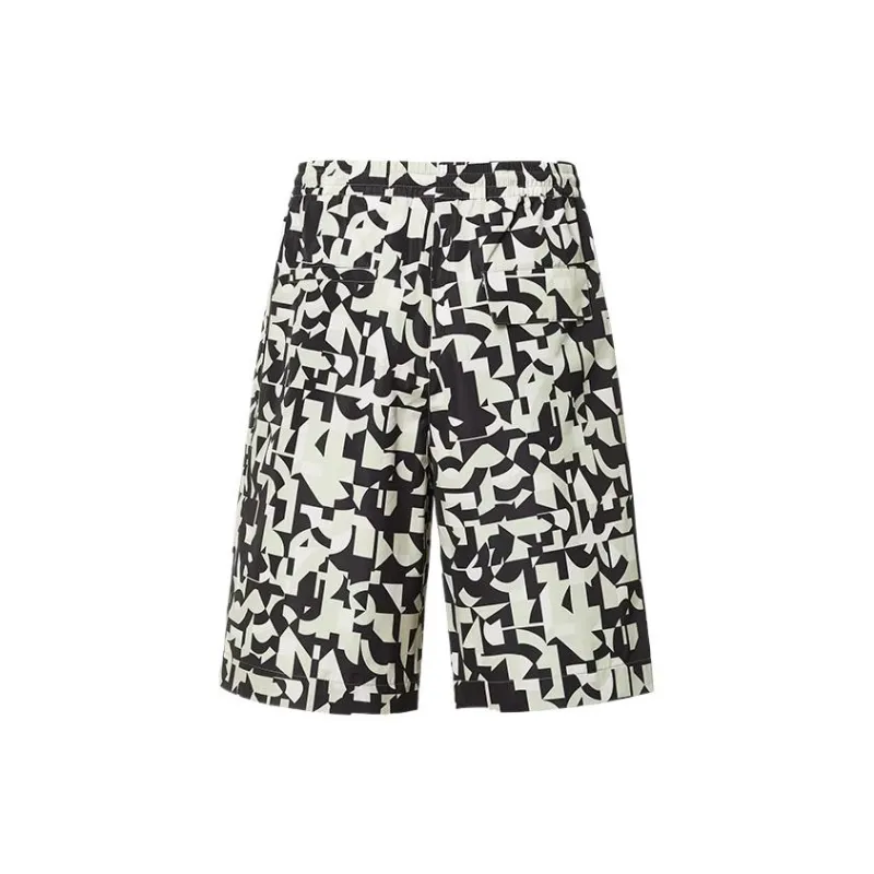 MACKAGE DANTE Casual Shorts Men's Black Print-1