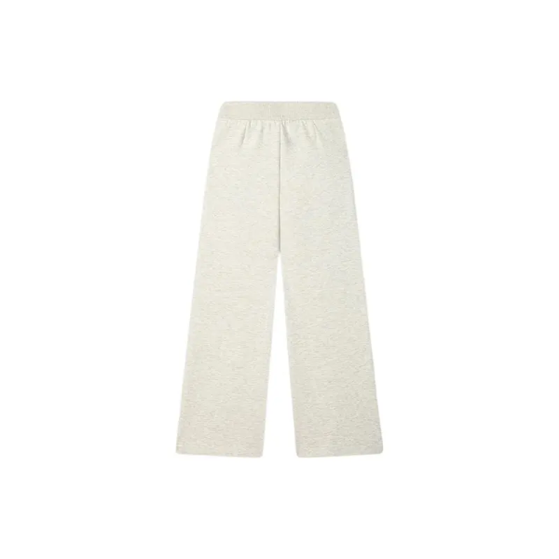 FILA Knitted Sports Pants Women's Light Khaki Heather Gray-1