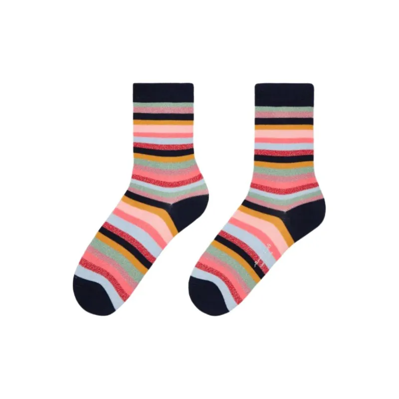 Paul Smith SS25 Mid-Calf Socks Women's 1 Pack Marine Blue-0