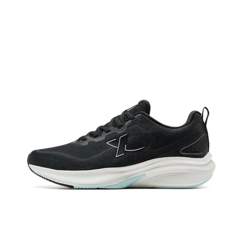 XTEP Cushioning Rebound Wear Resistant Low Top Sprint Casual Running Shoes Women's Black