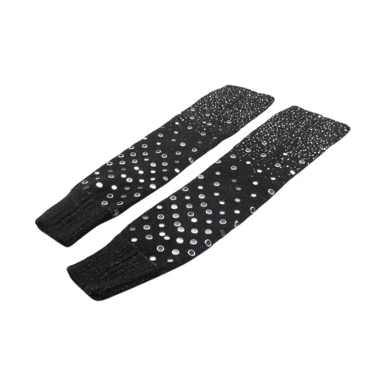 CHANEL 1986 1988 Stud embellishment Arm Covers-0