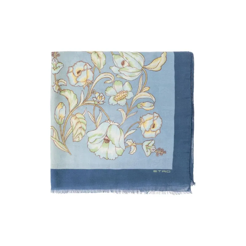 ETRO Floral Scarf-0