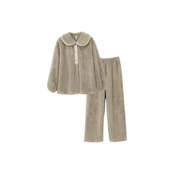 Aannsfam Pajama Set Women's Cloud Mountain Gray