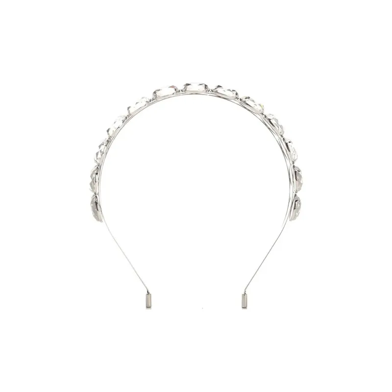 Jimmy Choo Double Row Embellished Headband-0