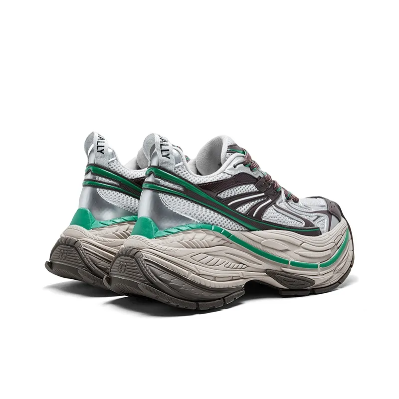 CHERYKALLY Alien Encounter Cushioned Wear Resistant Breathable Height Increasing Low Top Chunky Sneakers Women's-3