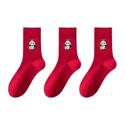 Urban Beauty Mid-Calf Socks Women's Combo Set