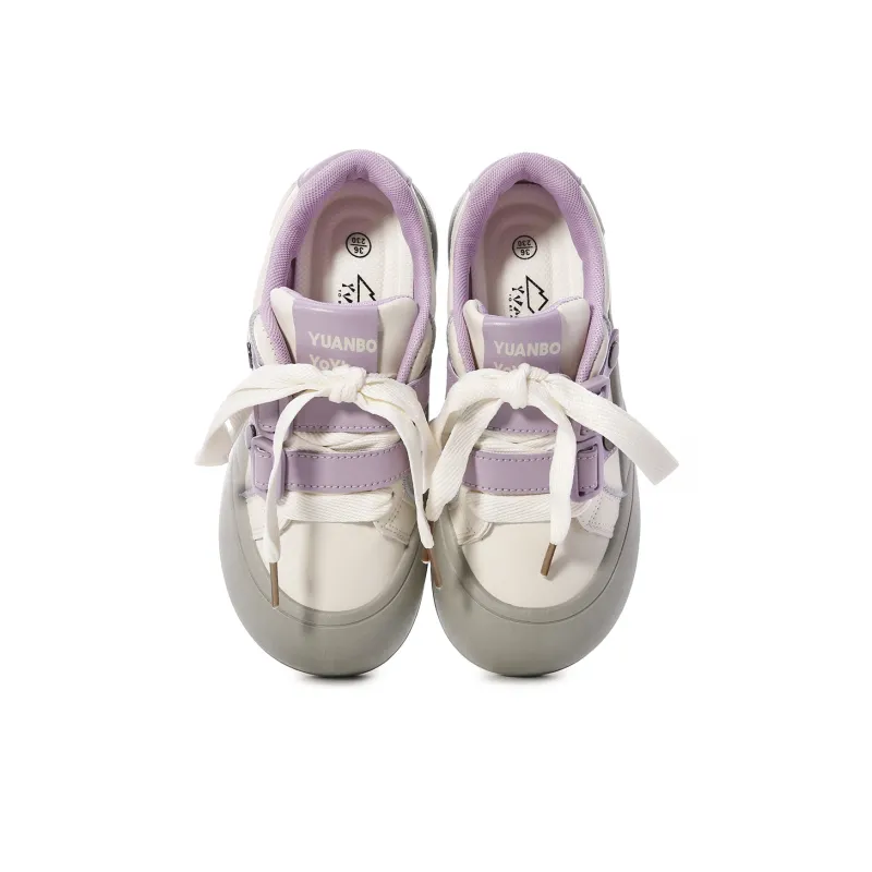 Lovely You Lightweight Anti Slip And Wear Resistant Low Top Skateboard Shoes Women's-27