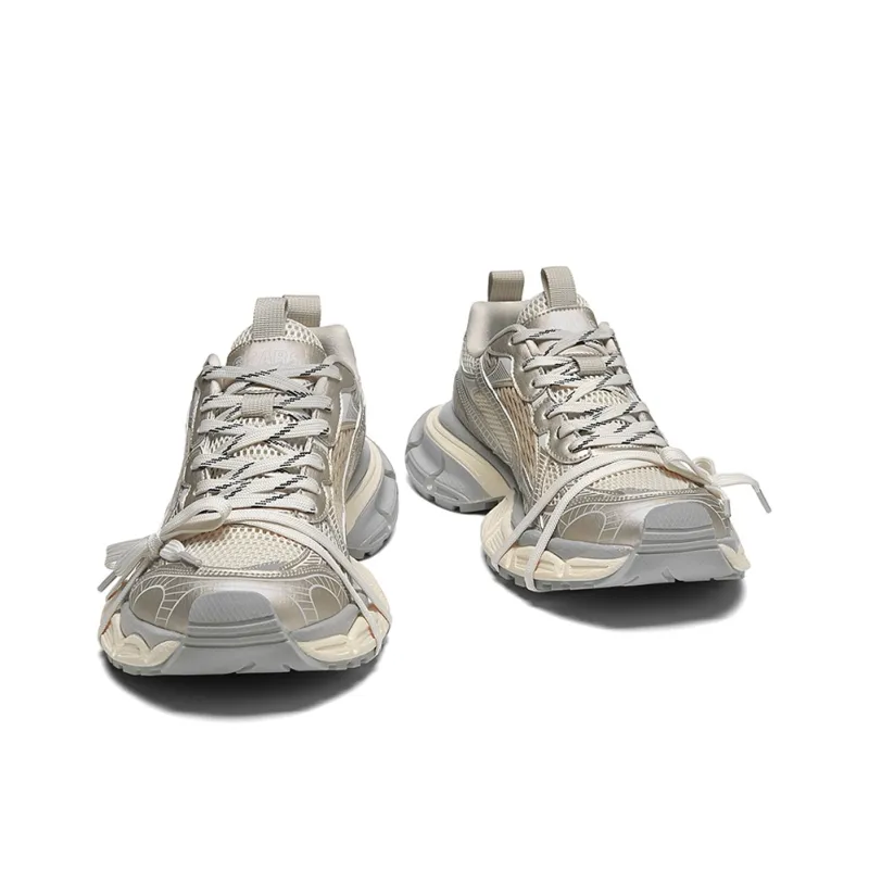 Stateof Stars Anti-Slip And Wear-Resistant Lightweight Height Increasing Low-Top Chunky Sneakers Men's-2