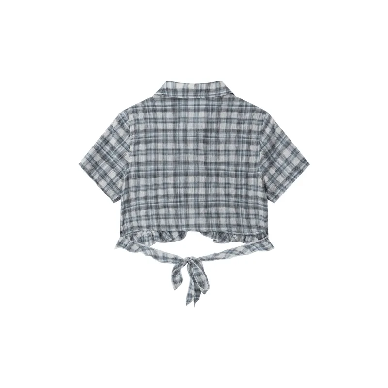 BEAR UNION Shirt Women's Light Gray-1