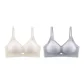 [2 Pack]Ice Skin Milk White+Gray Blue