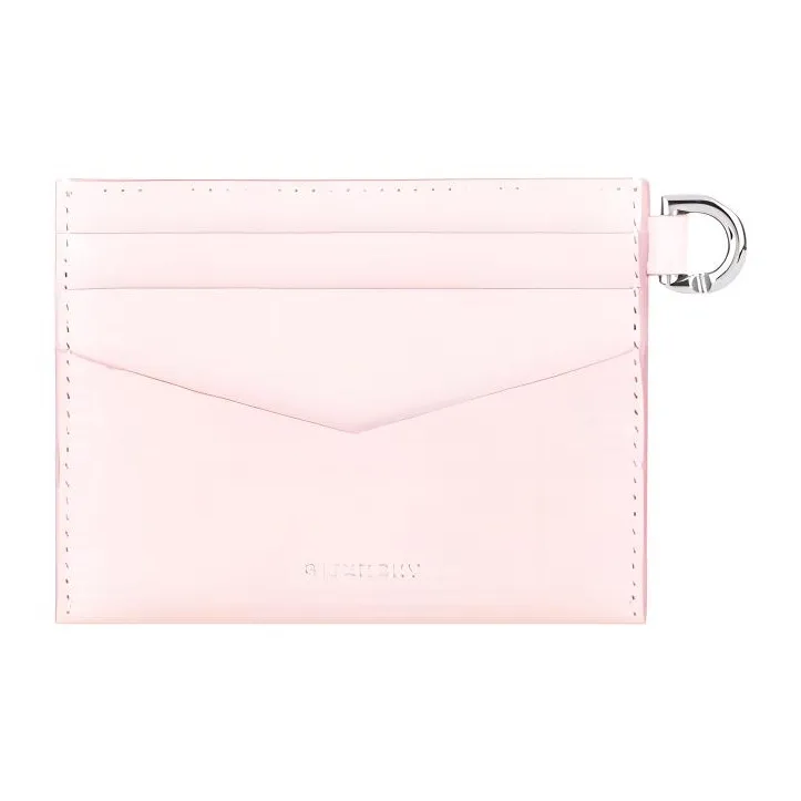 GIVENCHY Givenchy Bag Collection Cow Leather Card Holder Women's Pink-1