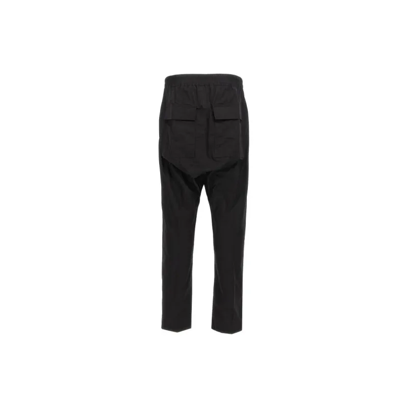 RICK OWENS Drop crotch Trousers-1