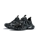 Black Mamba Lace-Up Distressed