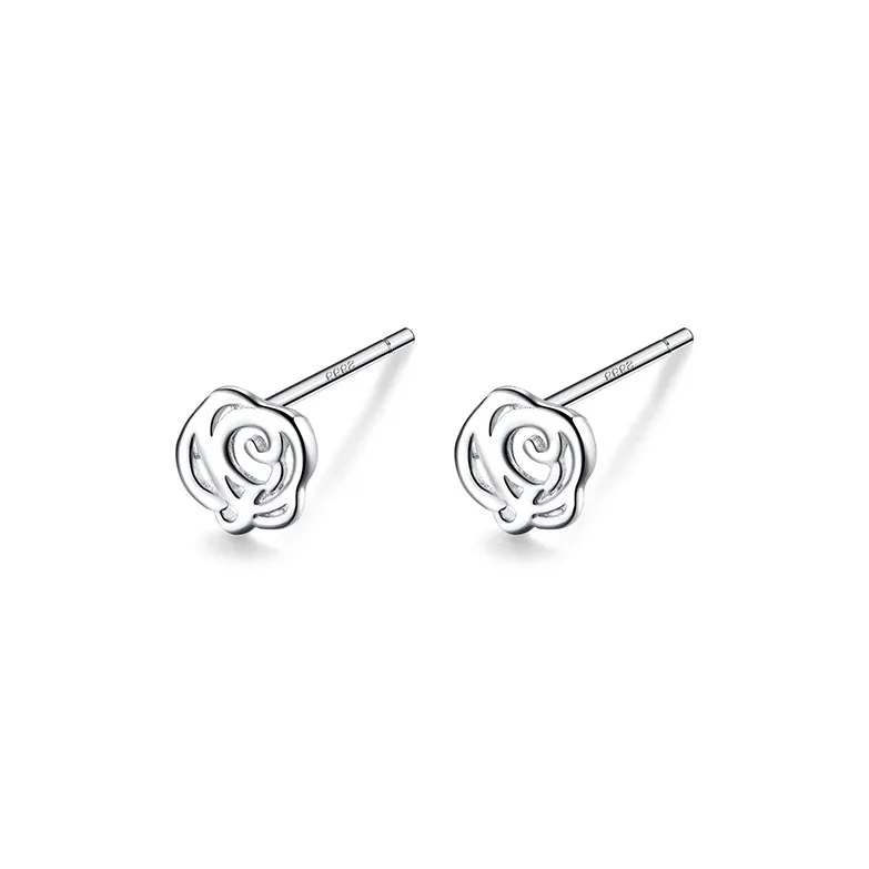 ETAHLOVE Sterling Silver Stud Earrings Women's Surprise For Bestie Girlfriend's Birthday-132