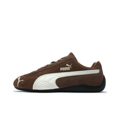 PUMA Speedcat Anti Slip Wear Resistant Low Top Casual Shoes Unisex Dark Brown